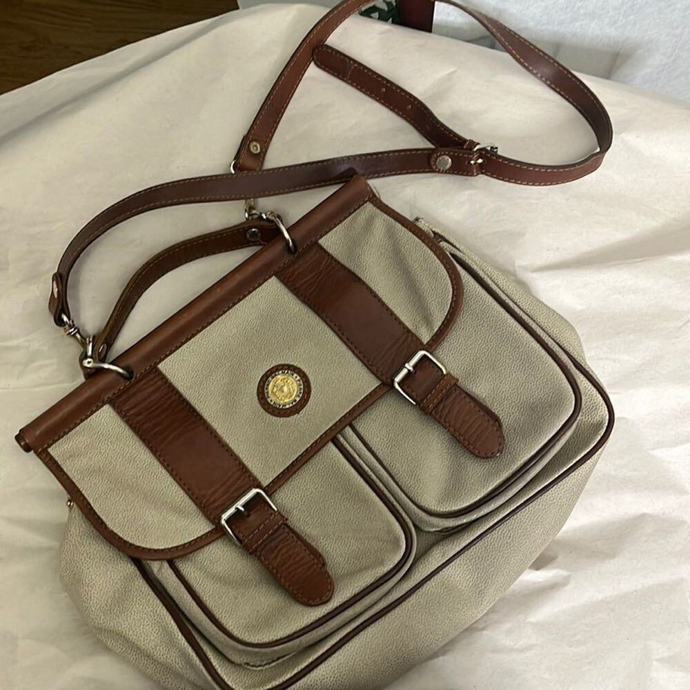PIERRE BALMAIN LEATHER SHOULDER CROSSBODY BAG‎